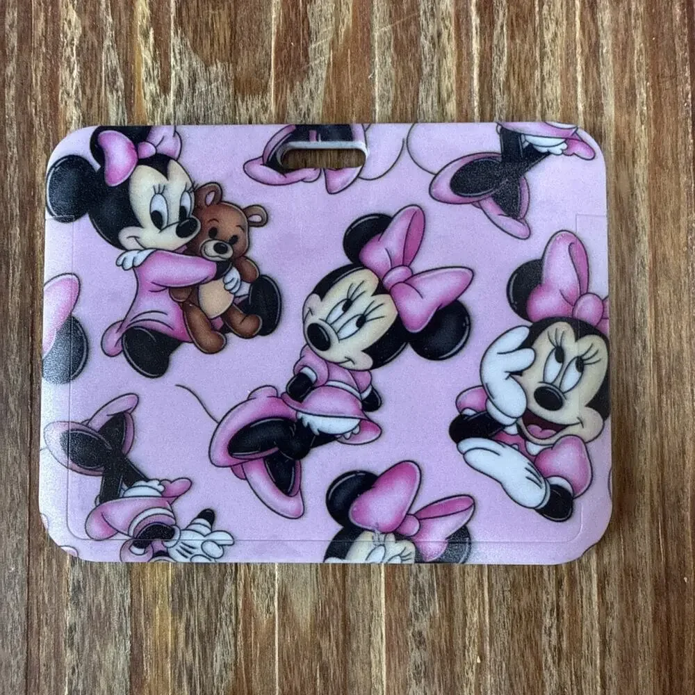 Minnie Mouse Badge ID Holder